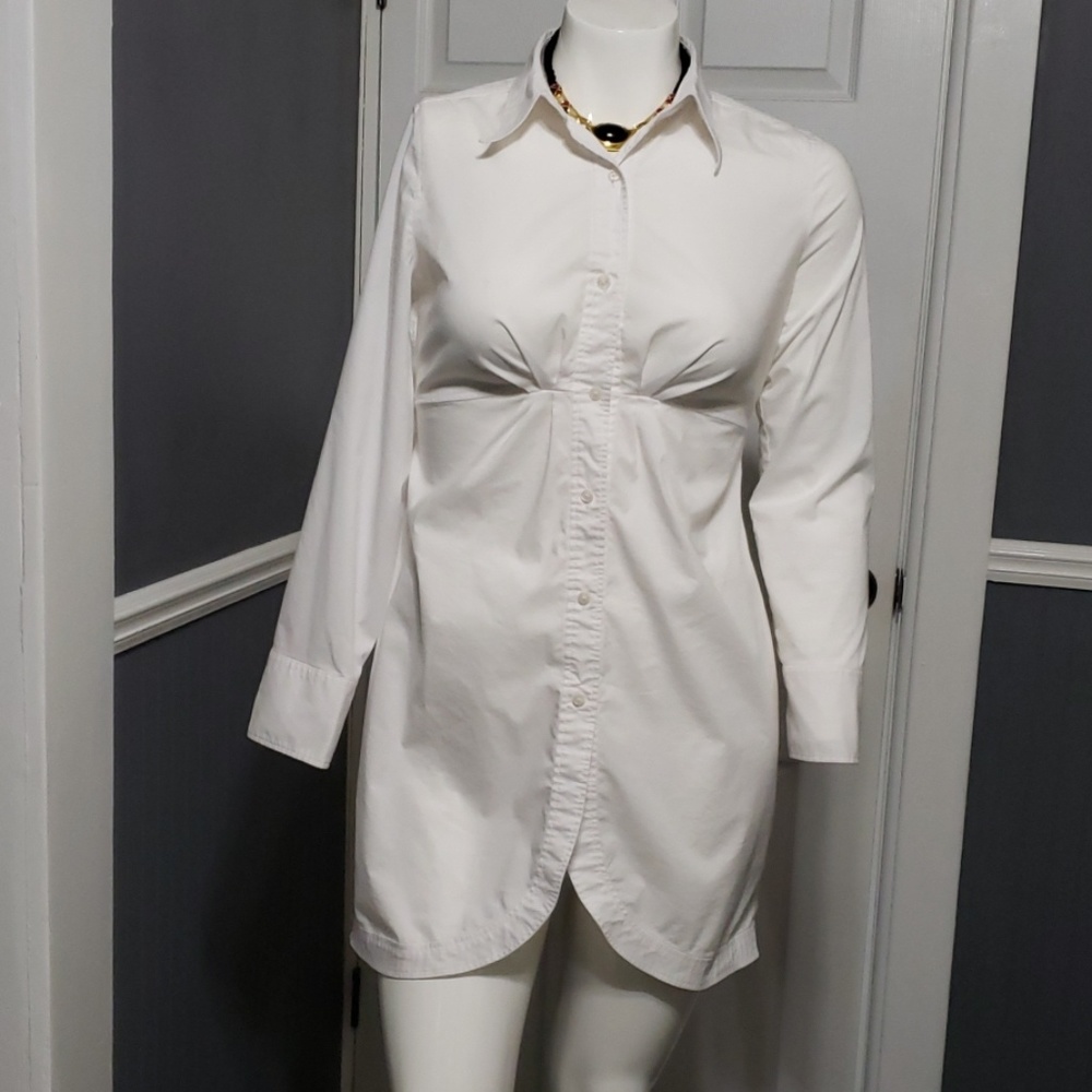 NEW YORK & COMPANY LONG BLOUSE/ DRESS.
